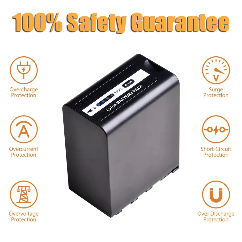 Аккумулятор VW-VBD98 VW VBD98 11200 мАч для Panasonic VBD58 VBD78 AG-VBR59 AG-VBR89 AG-VBR118 AJ-PX280 PX285MC AG-HPX265MC HPX260MC