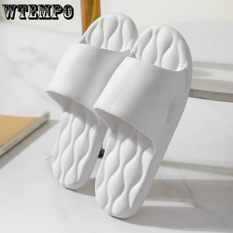 WTEMPO Women's Non Slip Home Slippers Girls Soft Sole EVA Indoor Slides Female Sandals Bathroom Shoes Wholesale Dropshipping