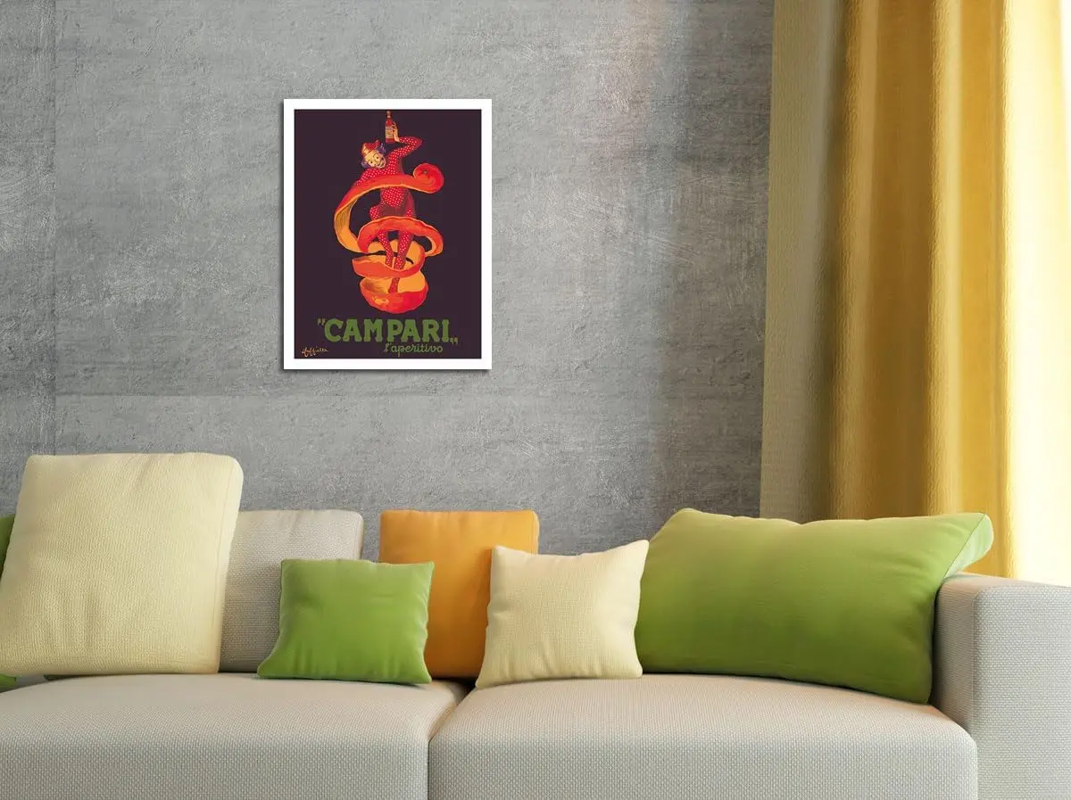 Картина для селфи с изображением клоуна из апельсиновой корки винтажный