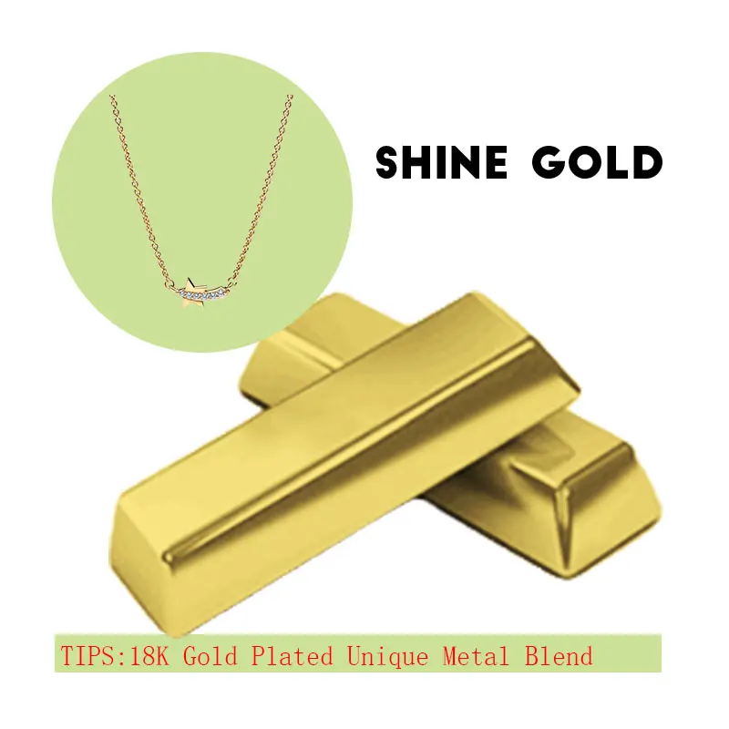 Женское колье из блестящей золотой звезды дизайнерские ожерелья для женщин