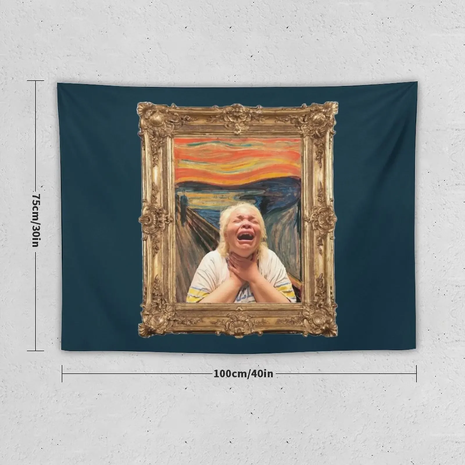 Крик. Сейчас вьет триша Paytas гобелен украшения для дома домашний и комфортный