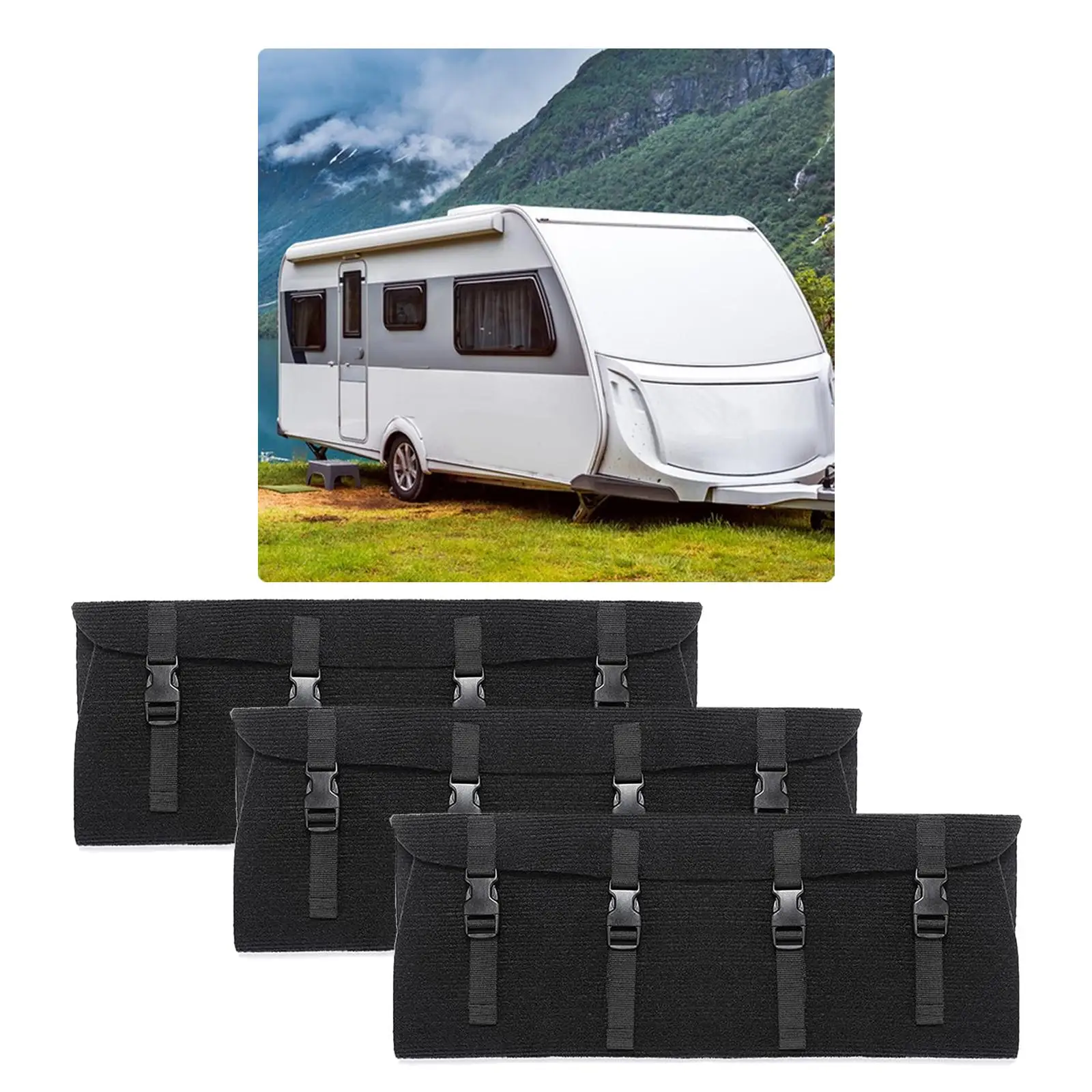 

Крышки для ступенек RV, аксессуары для жилых прицепов, нескользящий коврик для лестниц, ковер для ступенек на RV, для ступенек на Автофургоне, для дома на колесах, на улице