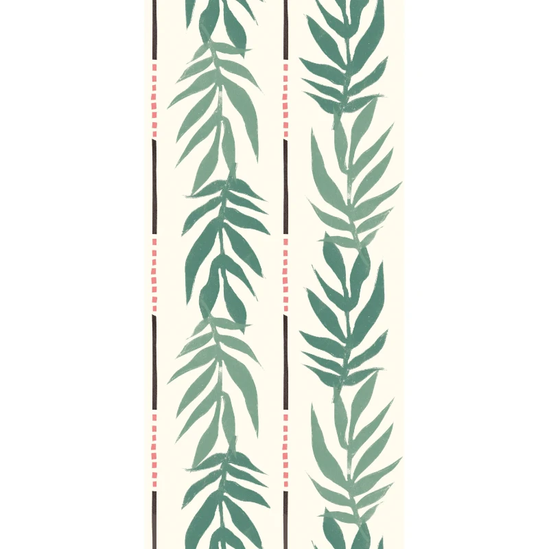 

Vintage Palm Green Peel & Stick Wallpaper by
