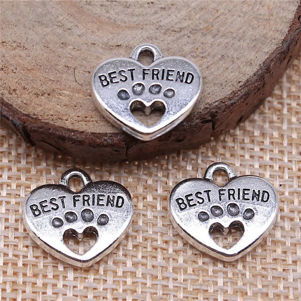 10 шт. двусторонние подвески в виде лапы