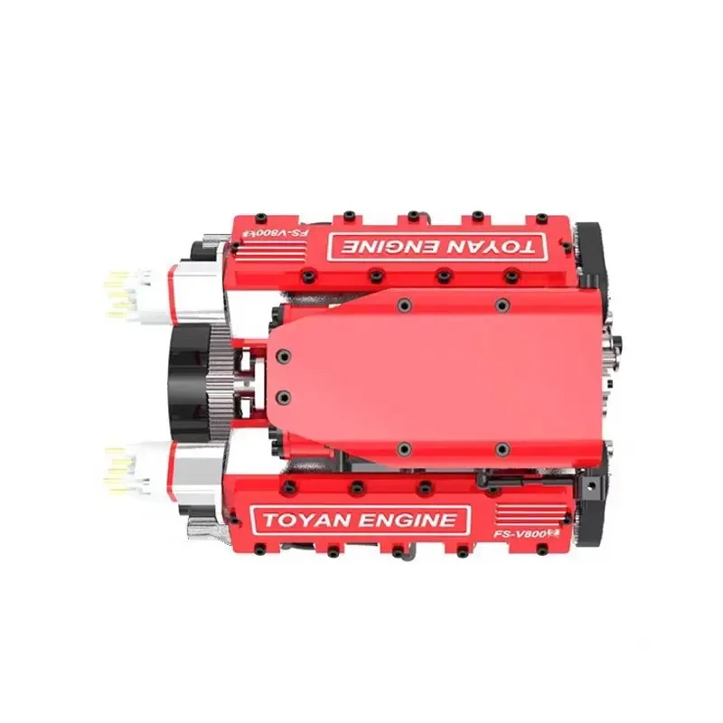 Двигатель TOYAN V8 двигатель 28 куб.см с наддувом восьмицилиндровый бензиновый