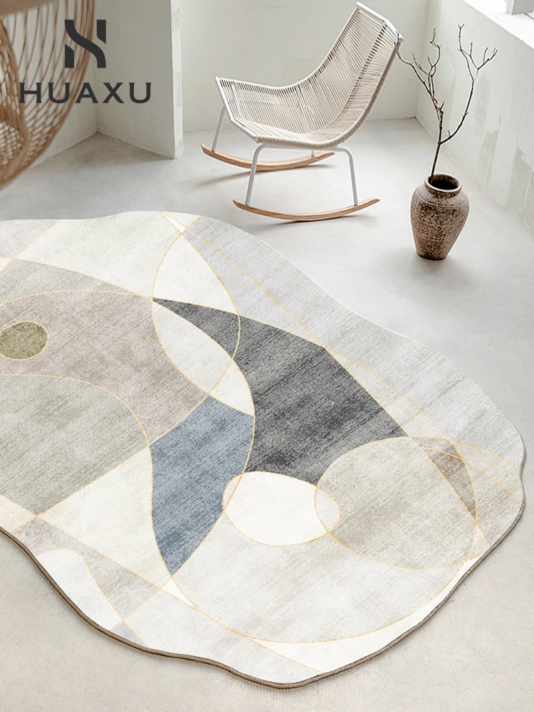 

Luxurious high-grade carpet living room abstract coffee table carpet sofa Nordic household carpet bedroom mat floor mat