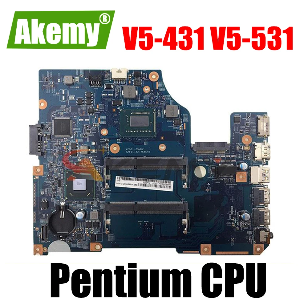 

11324-1 48.4VM02.011 motherboard for ACER V5-431 V5-531 V5-571 notebook motherboard Pentium CPU HM70 DDR3 100% test work