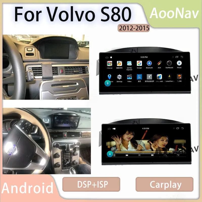 

Автомобильный радиоприемник Android 9 для Volvo S80 2012 2013 2014 2015, сенсорный экран, умная система, лидер продаж, автомобильный стерео GPS-навигатор, запи...