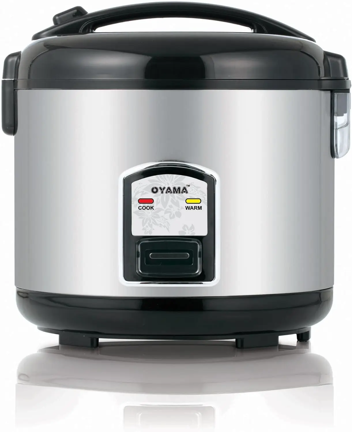 

7 Cup Rice Cooker, Stainless Black