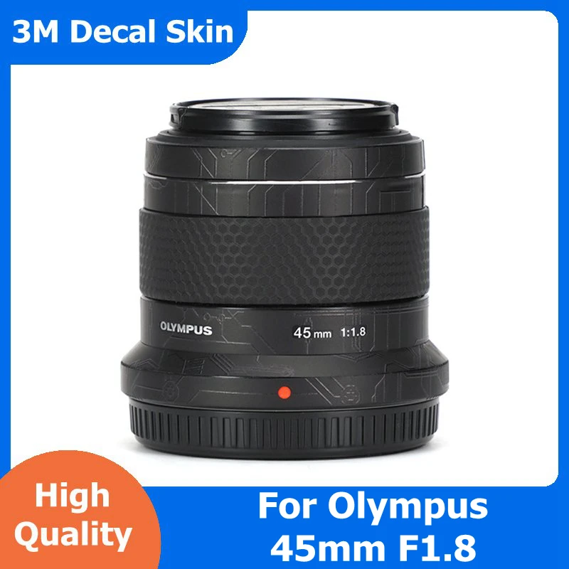 

For Olympus 45mm F1.8 Decal Skin Vinyl Wrap Film Camera Lens Body Protective Sticker Protector Coat M.ZUIKO DIGITAL 45 1.8 F/1.8