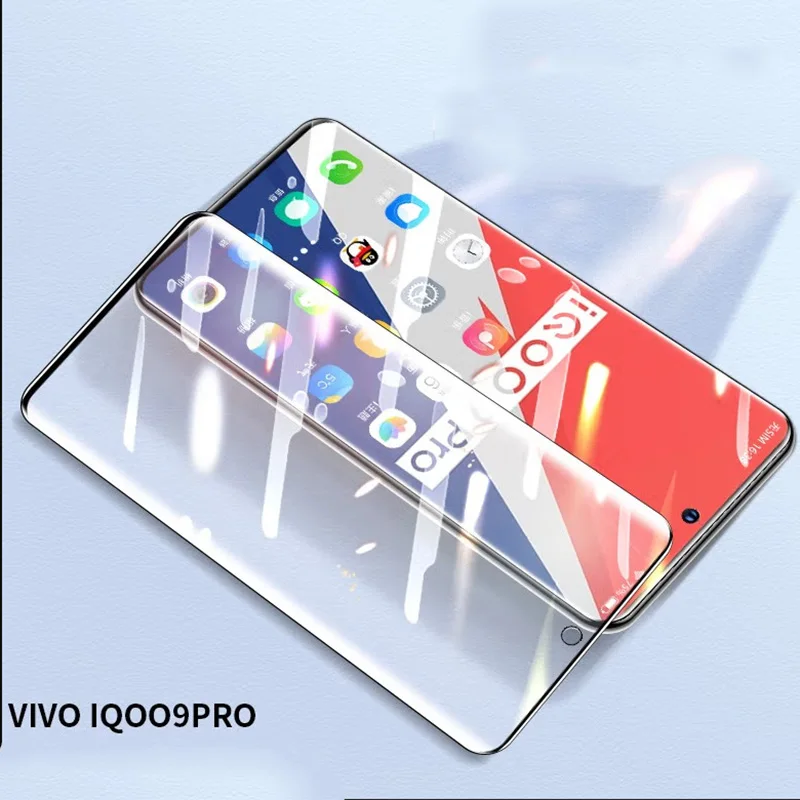 

Матовая прозрачная Мягкая Керамическая пленка для Vivo IQOO 8 9 Pro, Защитная пленка для экрана для Iqoo8 Pro, защитная керамическая пленка высокого ка...