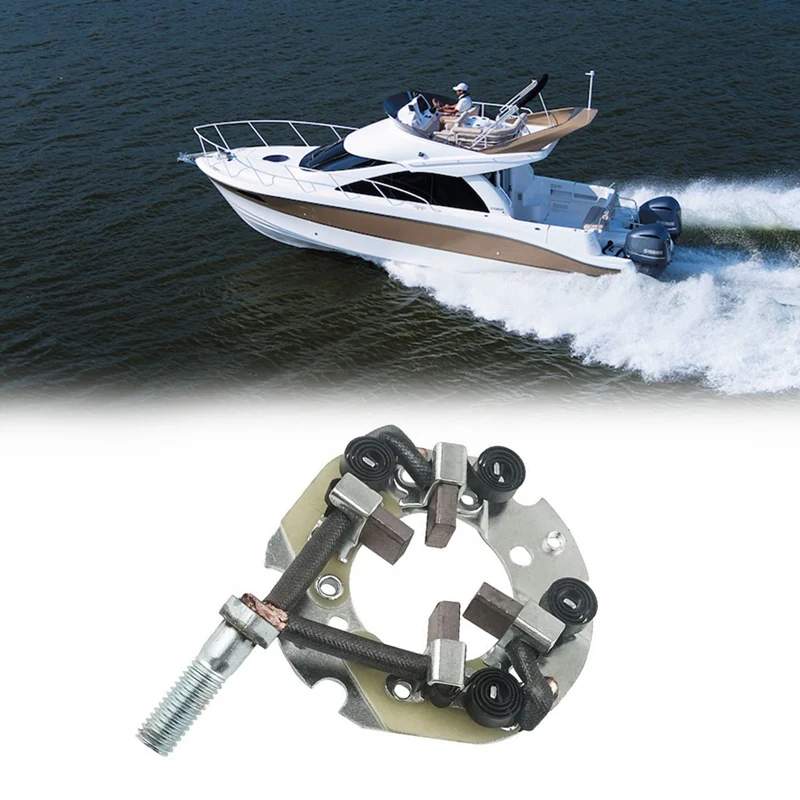 2X 6N7-81840 набор угольных щеток для лодочного двигателя Yamaha 115HP 150HP 200HP 6N7-81840-00