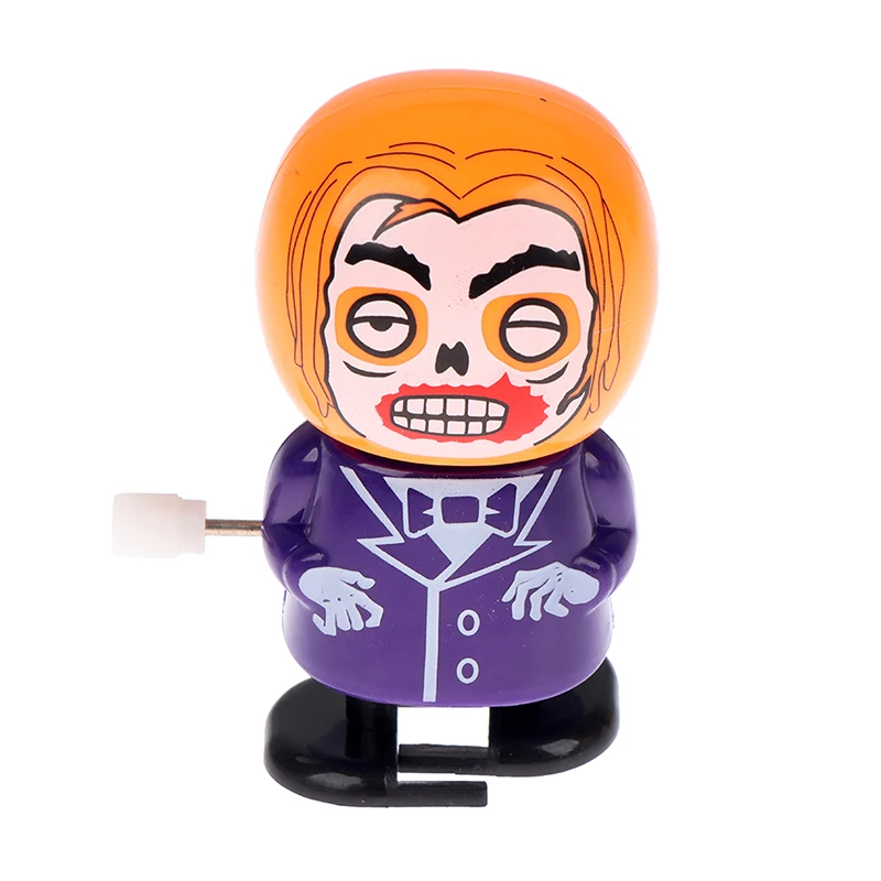 

Children Clockwork Toy Novelty Skeleton Zombie Pumpkin Clockwork Walking Jump Funny Toys Christmas Halloween Party Gifts For Kid