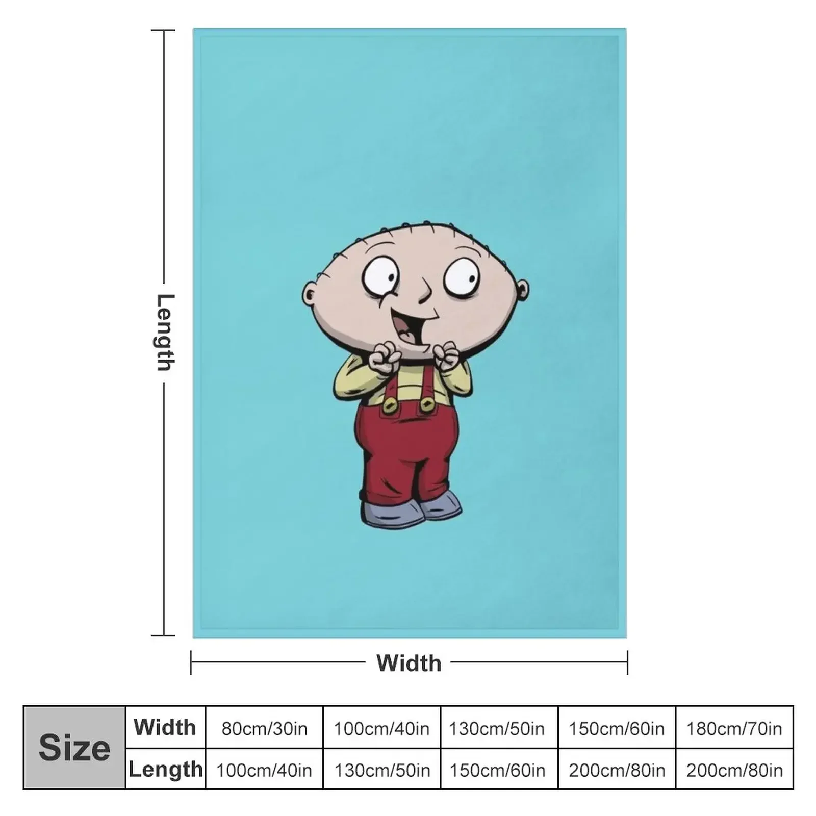 Одеяло Stewie Griffin милые детские одеяла