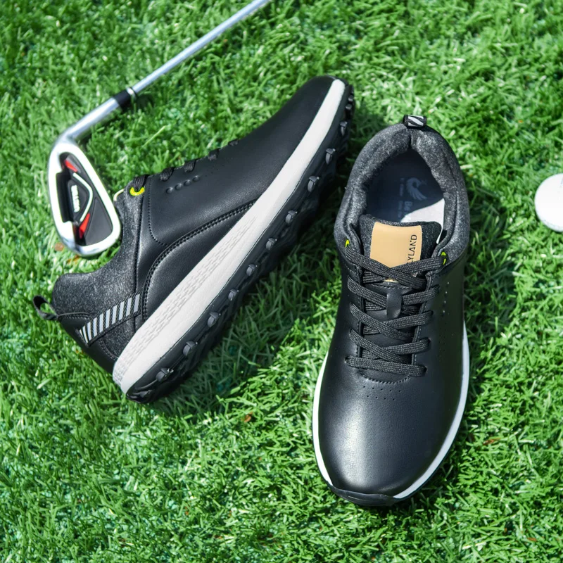 2023 Waterproof Men Golf Shoes Professional Light Golfer Footwear Outdoor Walking Golfing Man Sport Shoes New Male Golf Sneakers