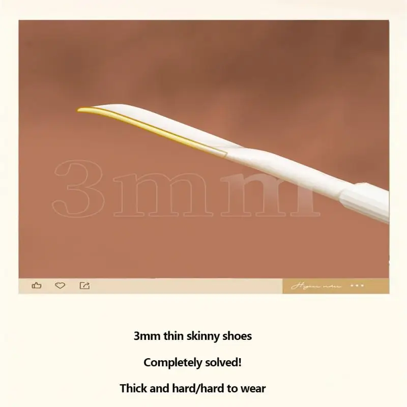 

Выдвижной рожок в форме ложки для обуви, один вытяжной рожок для обуви, прочный скользящий вспомогательный инструмент, рожок для обуви, аксессуары для обуви