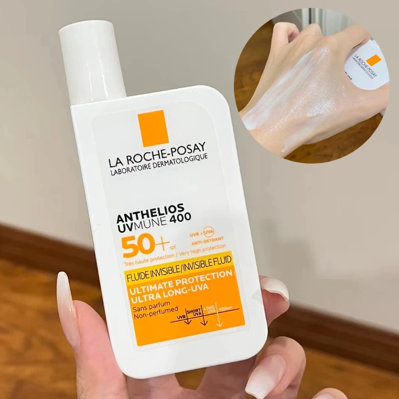 

Оригинальный солнцезащитный крем для лица LA ROCHE-POSAY Ultra SPF50, солнцезащитный крем для тела Anthelios, антибликовый Невидимый жидкий, анти-совершенство 50 мл