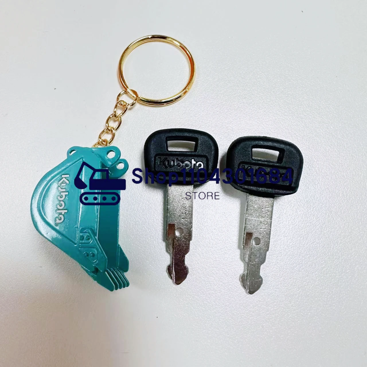 

2 шт. тяжелое оборудование 459A ключ зажигания для Kubota U15/30/135/155/161/163 экскаватор брелок ключ экскаватор ELI80-0101 RC411-53933