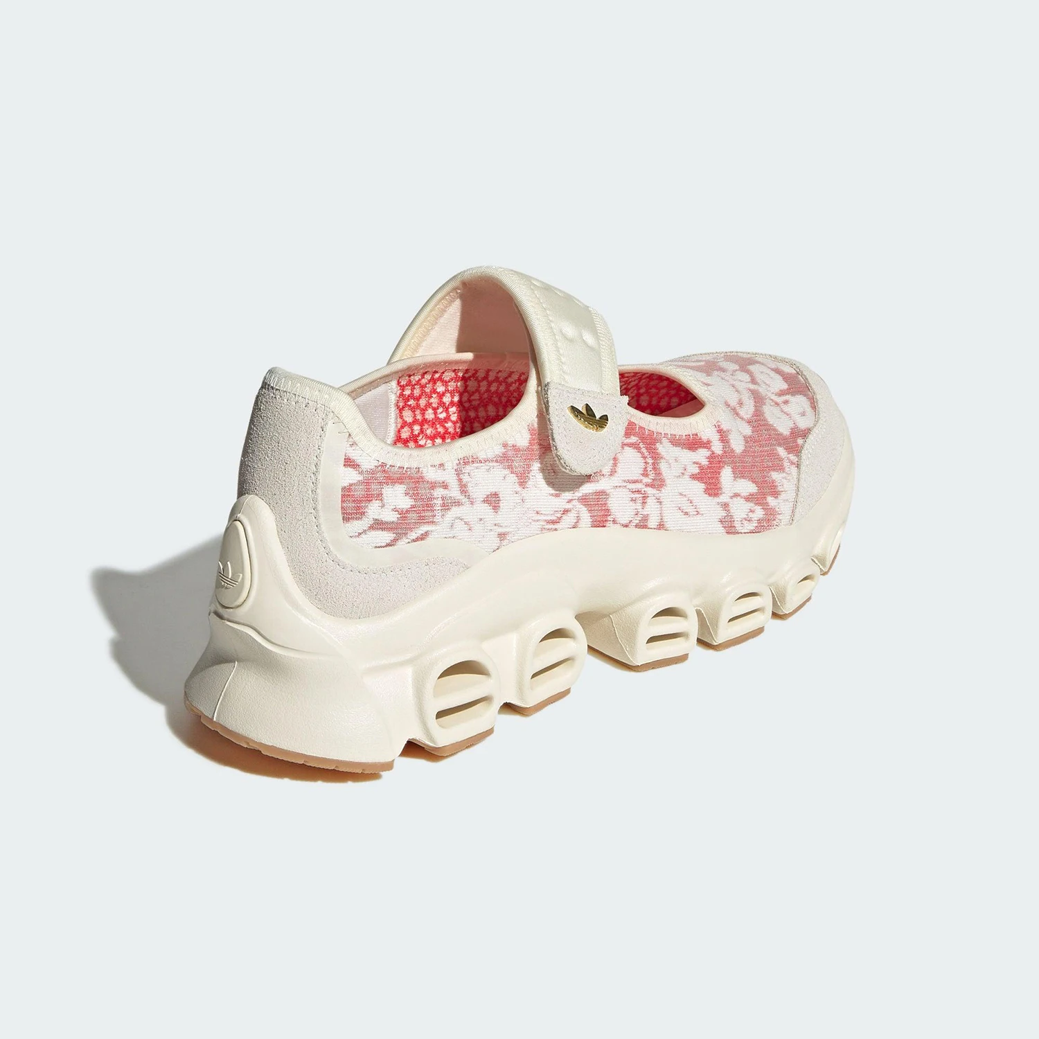 Фото Adidas оригинальные оригинальные женские повседневные туфли с вырезом и принтом JS1327 №4