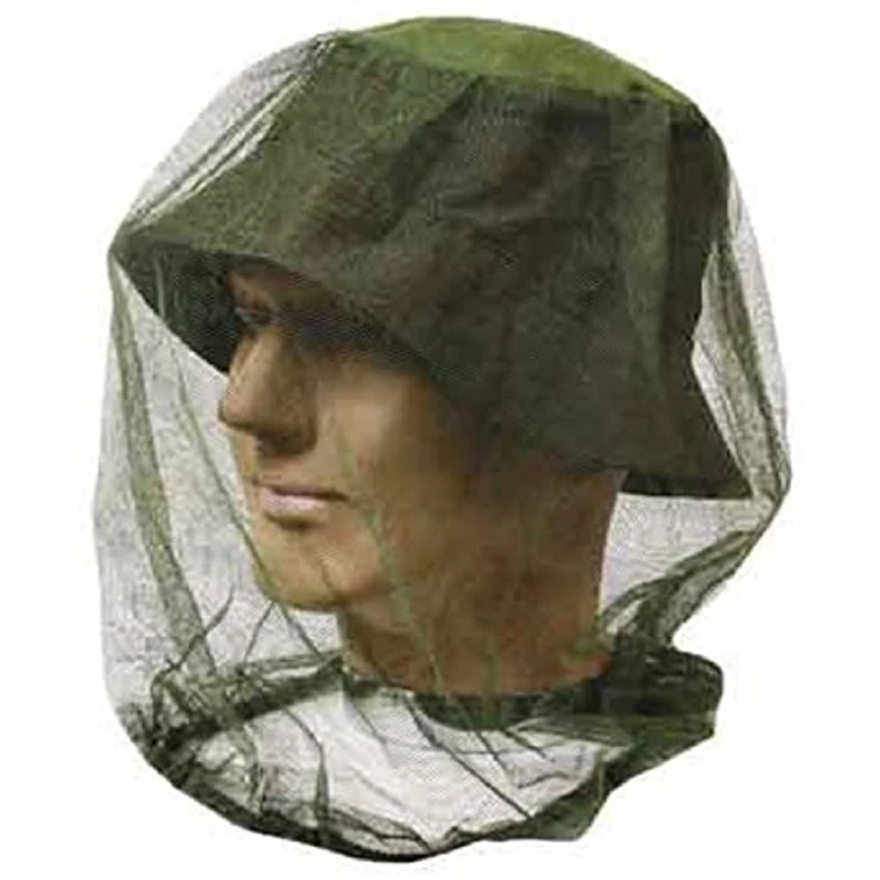 

Outdoor Mosquito Resistance Bug Insect Bee Net Mesh Head Face Protector Fishing Cap Hat Bee-proof Hat Breathable Sunshade Mask