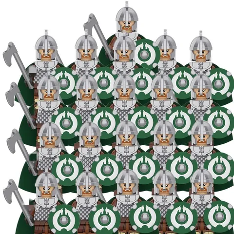 Новый 21шт./лот средневековые рыцари-кресторезы Римский командир солдаты группа игрушек Строительный блок