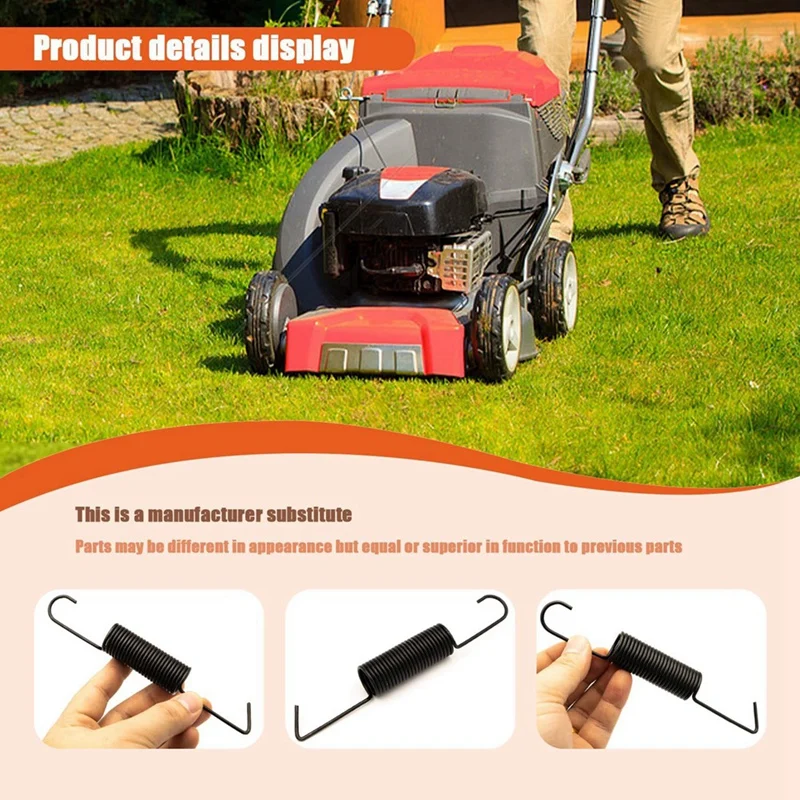 GX21582 GX20377 удлинительная пружина ремня совместимая с газонокосилкой John Deere 4 шт.