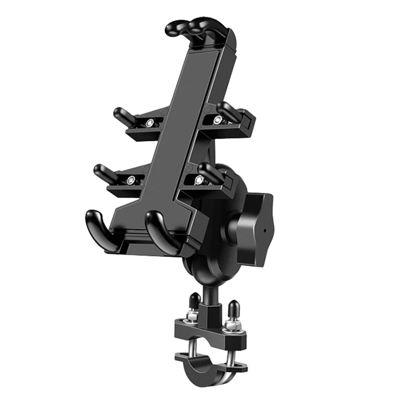 

Motorcycle Bike Mobile Phone Bracket Aluminum Bicycle Riding Bracket GPS Fixed Handlebar Bracket