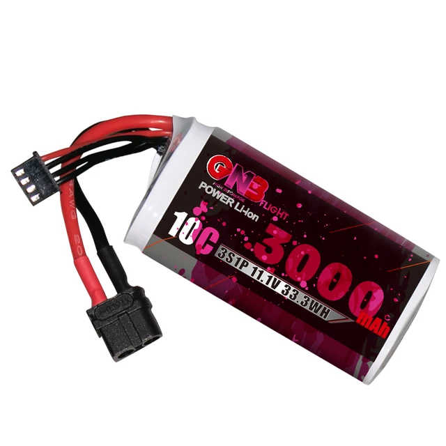 Gaoneng GNB 3S 11.1V 3000mAh 10C 18650 Li-ion XT60