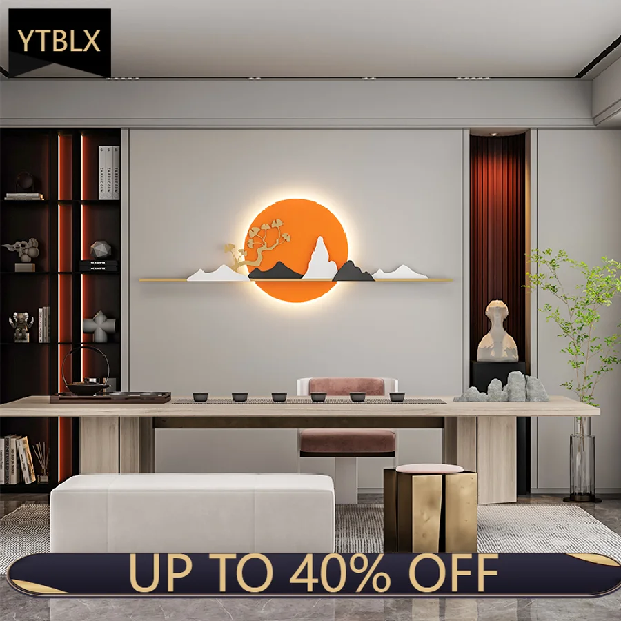 

New Nordic Round Wall Lamp Point Line Surface Luxury Orange Green Metal Aisle Living room Bedroom Bedside Coat Rack Wall Lamp