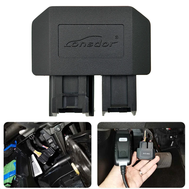 

Специализированный адаптер Lonsdor SGW FCA 12+8, совместимый с обычными кабелями 12+8 для CHRYSLER/Jeep/RAM/FASAT/ MASERATI 2018+