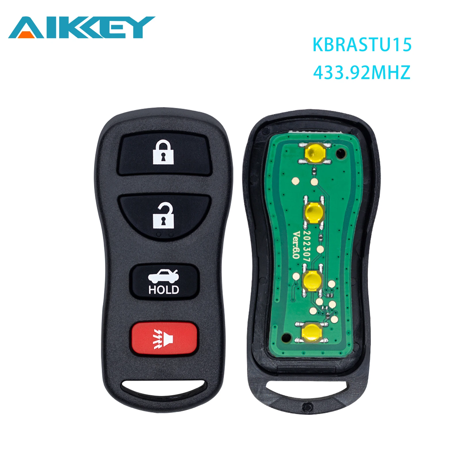 

Remote Car Key KBRASTU15 433MHZ ASK For Nissan Altima Maxima Sentra 350Z Murano Infiniti FX45 G35 I35 QX4 2003-2011