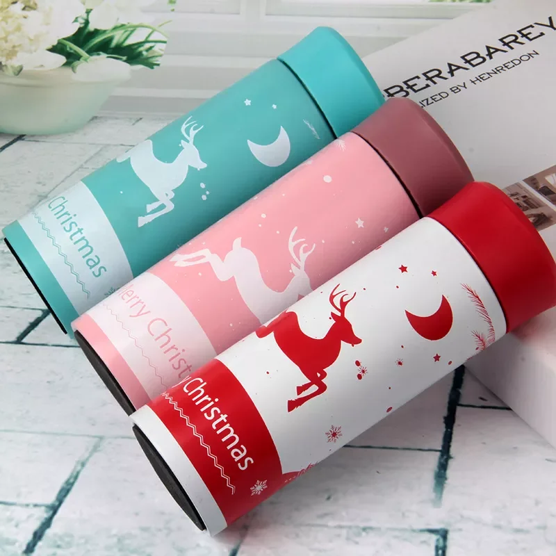 

Stainless Steel Vacuum Insulation Water Cup with Rope Gift Student Fashion Portable Stainless Steel Water Bottles
