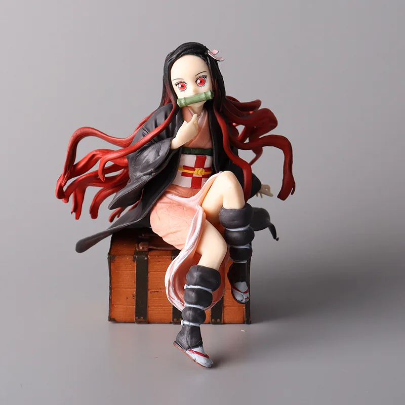 

Игрушечные фигурки-убийцы демонов, аниме фигурки камадо незуко, предметы интерьера, мультяшная модель из ПВХ, Настольная тарелка для украше...