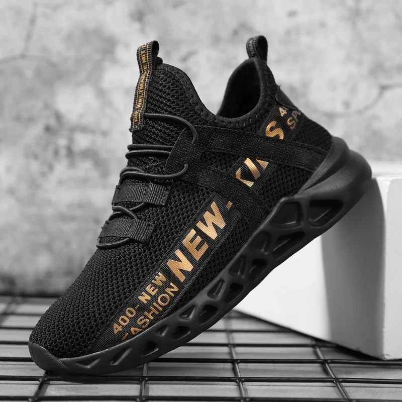 2023 New Mesh Kids Sneakers Lightweight Children Shoes Casual Breathable Boys Shoes Non-slip Girls Sneakers Zapatillas Size26-38