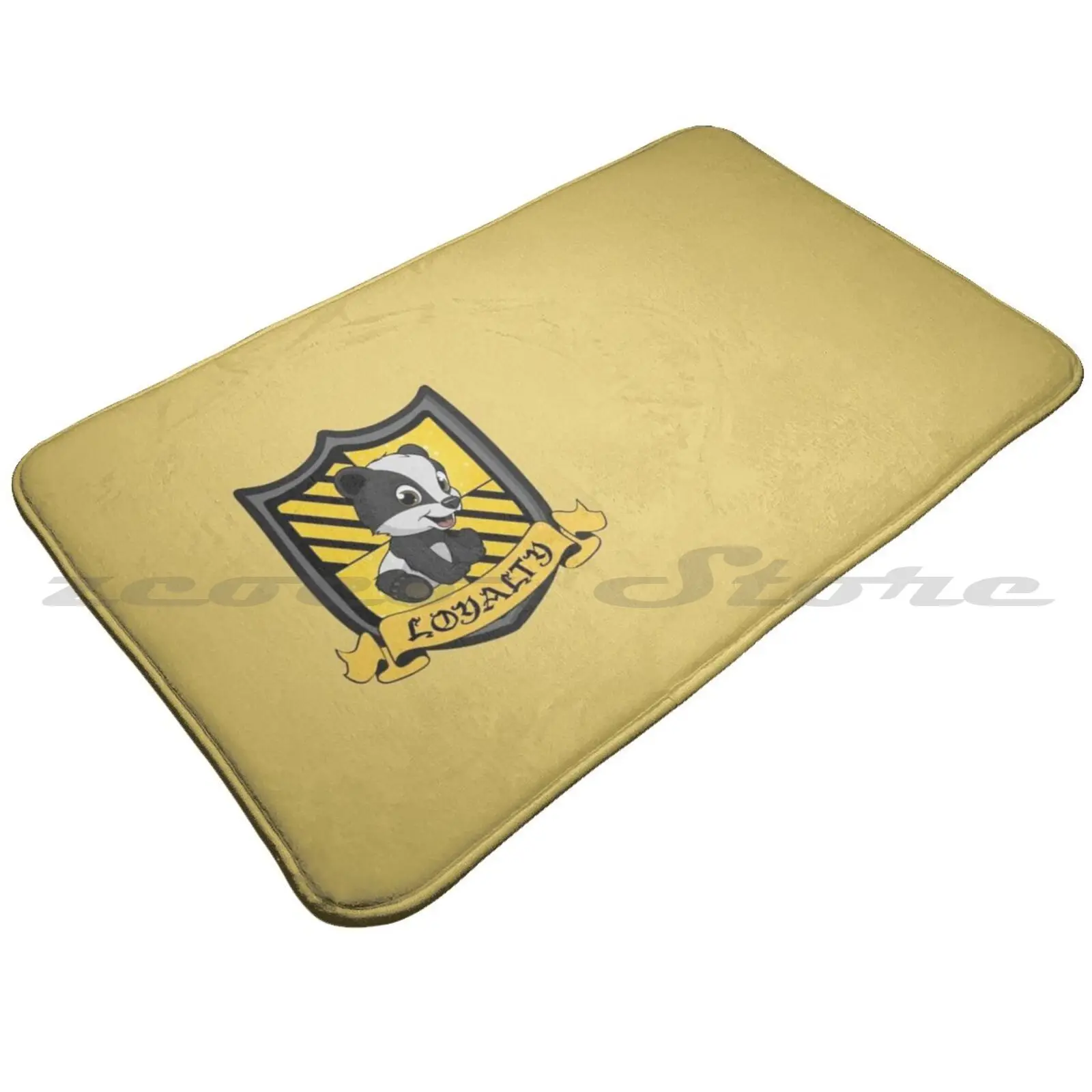 Loyal Badger Carpet Rug Non-Slip Water Absorb Door Mat Hp Ron Weasley Hermoine Granger Wizard Magic Sorting Hat Spell House |