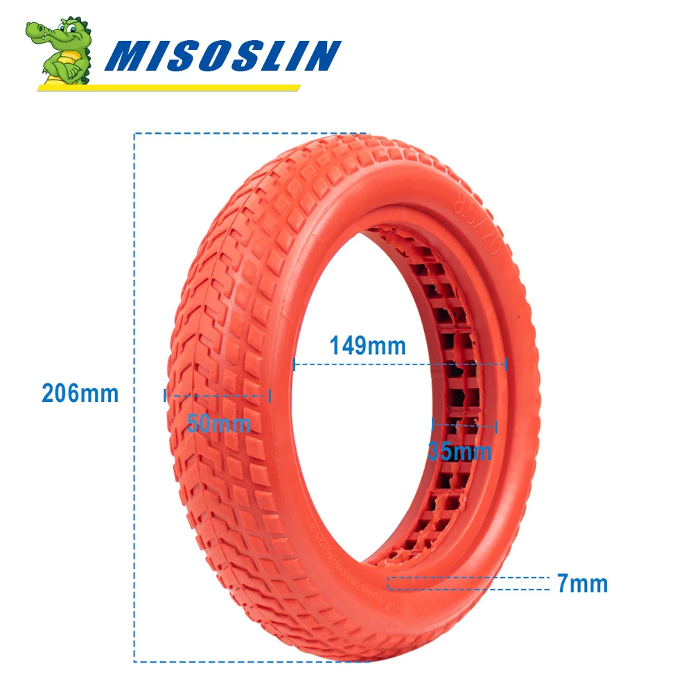 Solid Tires Front Rear Wheel 8.5 inches Wheel's for Xiaomi M