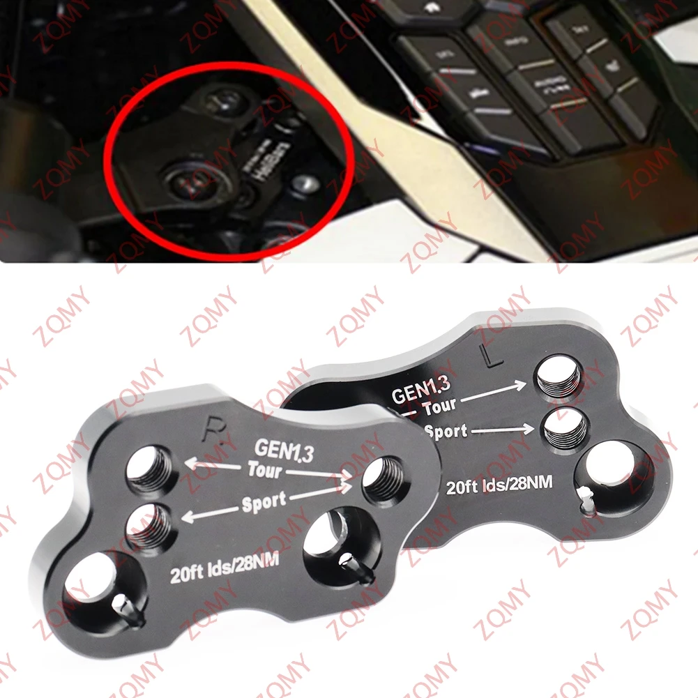 Регулируемые алюминиевые переходники на руль мотоцикла Goldwing GL 1800 2018-2020 для Honda Gold Wing GL1800 2018 2019 2020