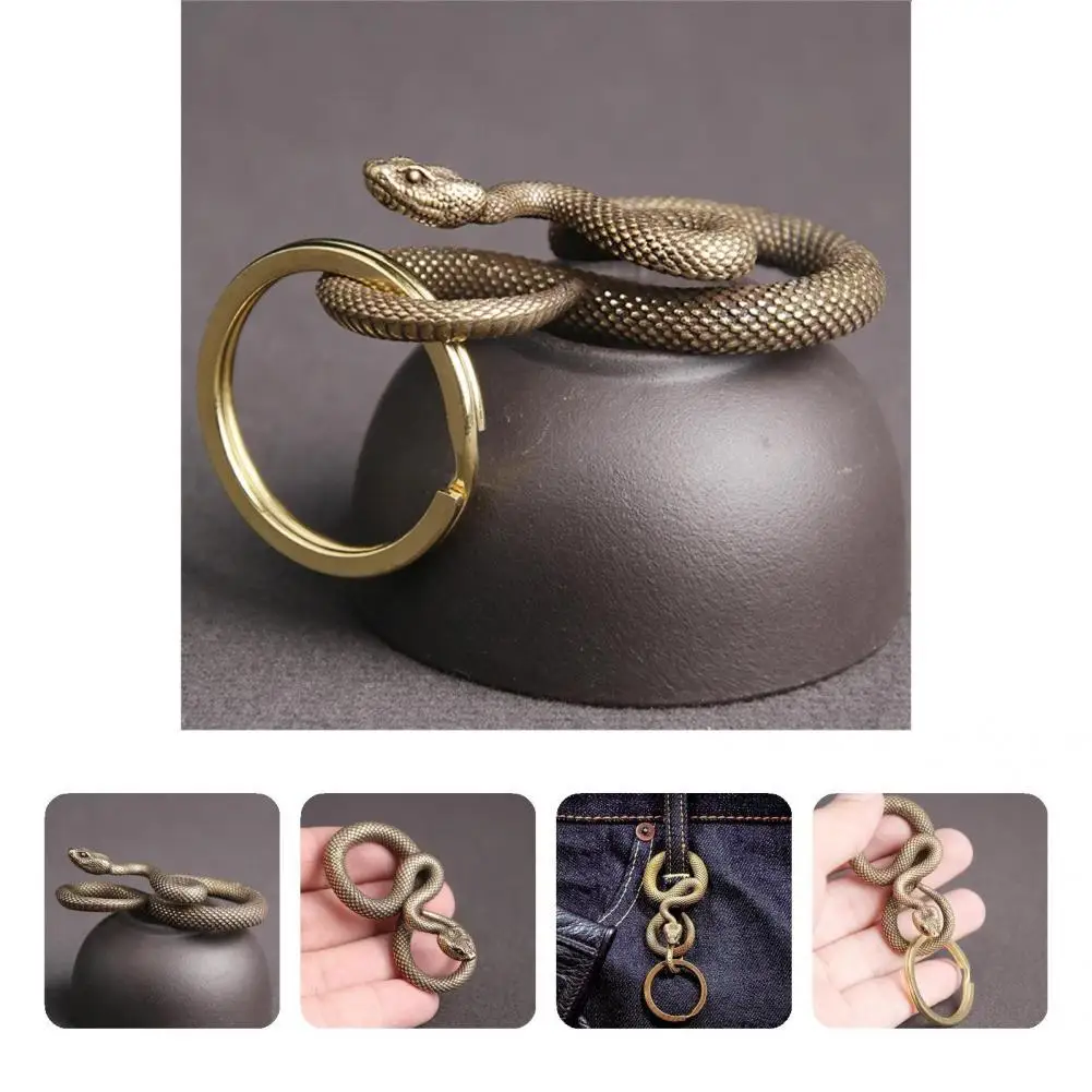 

Snake Model Wonderful Long Lasting Stable DIY Craft Snake Ornament for Living Room Snake Figurine Snake Sculpture