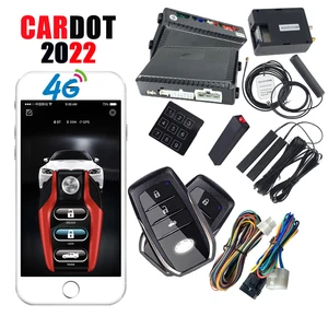 Cardot 4G смарт-телефон управление через приложение автомобильный аксессуар сигнализация безопасности автомобиль GPS отслеживание пульт дистанционного запуска остановки смарт-ключ Центральный замок