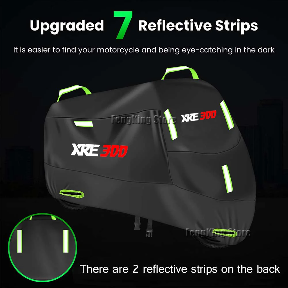 Чехол для мотоцикла Honda XRE 300 XRE300 УФ-защитный пылезащитный снежный уличный