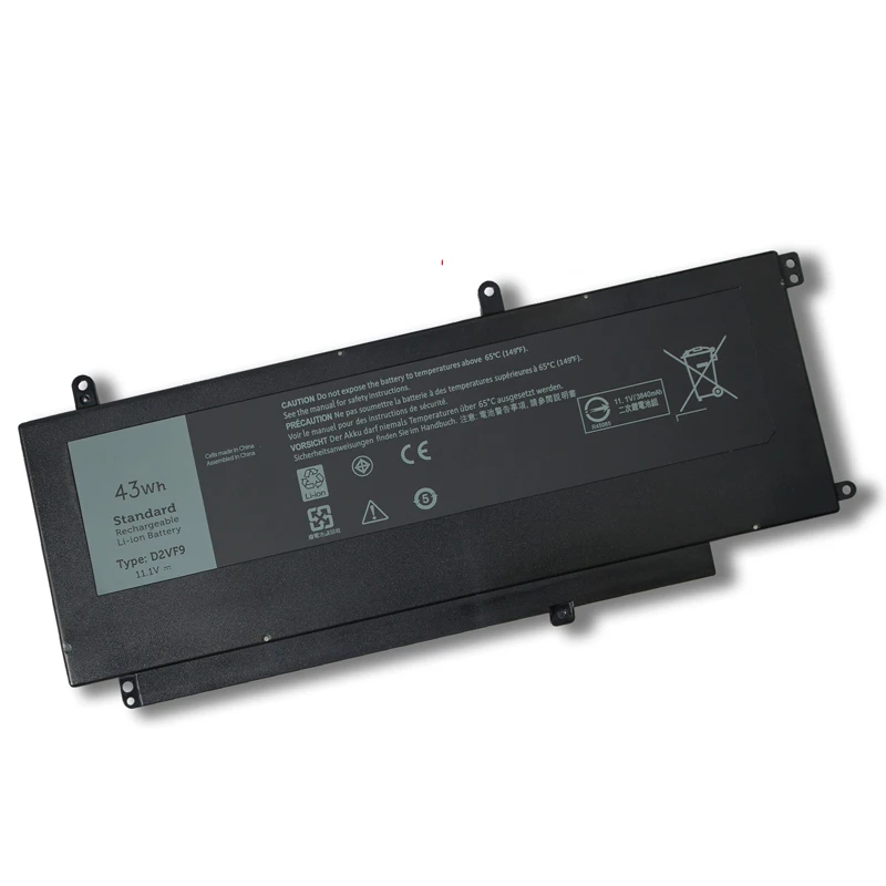 Аккумулятор D2VF9 для ноутбука Dell Inspiron 15 5000 7000 Series 7547 7548 Vostro 14 5459 P68G P41F PXR51 4P8PH YGR2V 11 1 V