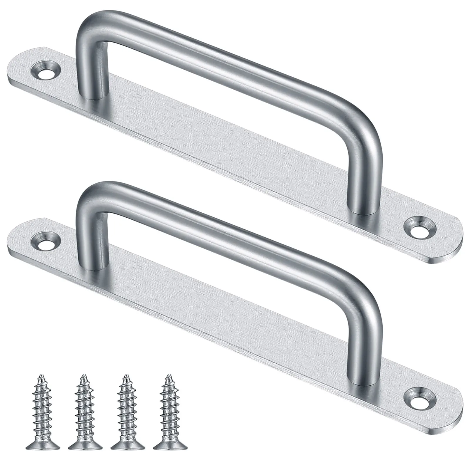 

2pcs Glass Door Sliding Door Handles Closet Cupboard Door Handles Bathroom Door Push-pull Handles Hardware