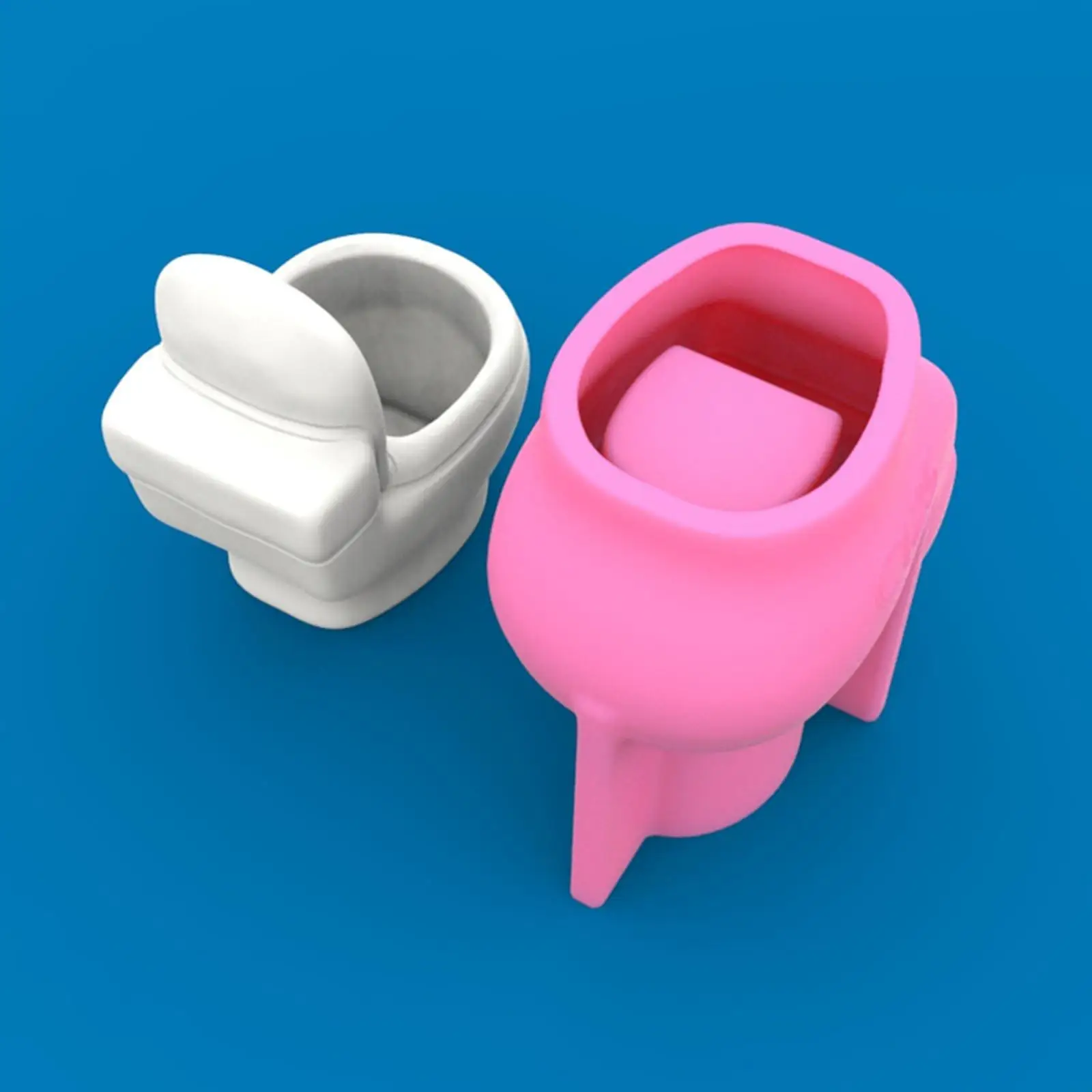 

Абстрактный силиконовый зеркальный кастрюль из смолы, цветочный горшок, полимерная глина, рукоделие, художественный проект, держатель для ...