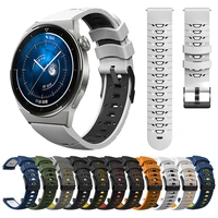 replacement strap for huawei watch gt 3 pro 46mm 43mm sport silicone band for huawei gt runner gt3 gt2 42mm watchband bracelet