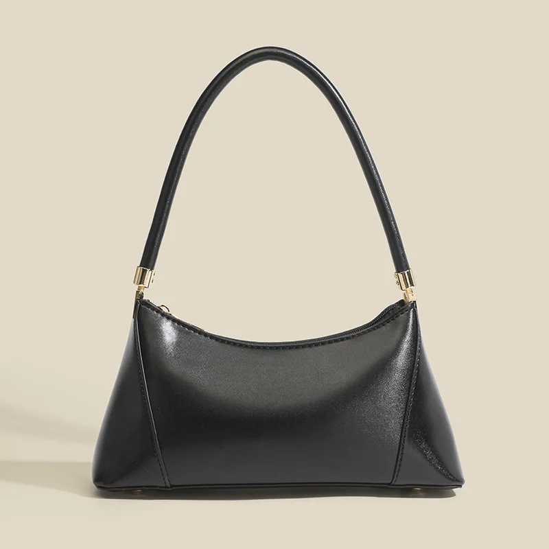 

Новинка 2023, универсальная модная повседневная однотонная женская сумка на одно плечо с подлокотником в форме полумесяца