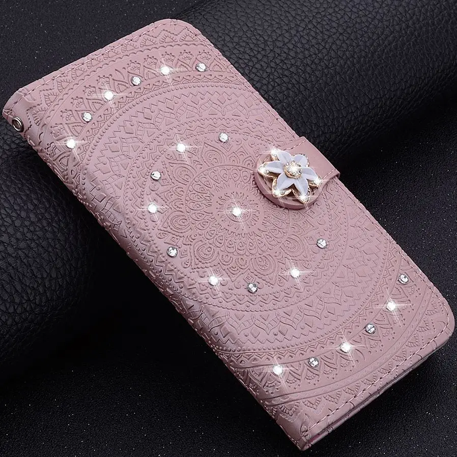 

Shine Flip Case For Samsung Galaxy A3 A5 2017 S10E S10 S9 A6 A7 A8 Plus 2018 A50 A60 A70 Leather Soft Silicone Wallet Cover P22H