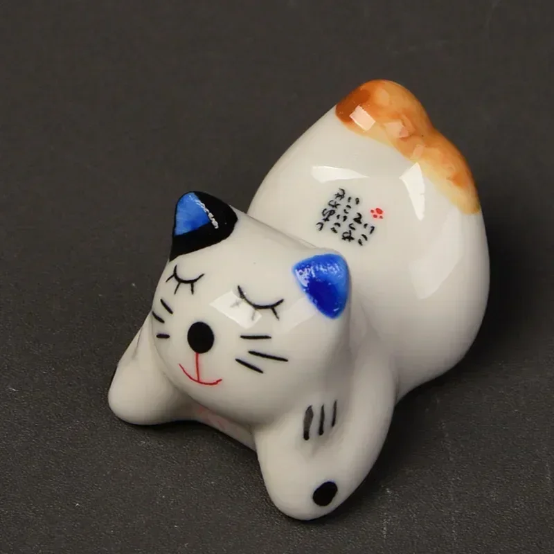 Один набор милых миниатюрных кошек в японском стиле Zakka керамические кошачьи
