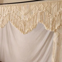 macrame wall hanging tapestry wedding decoration home decor macrame curtains wedding background
