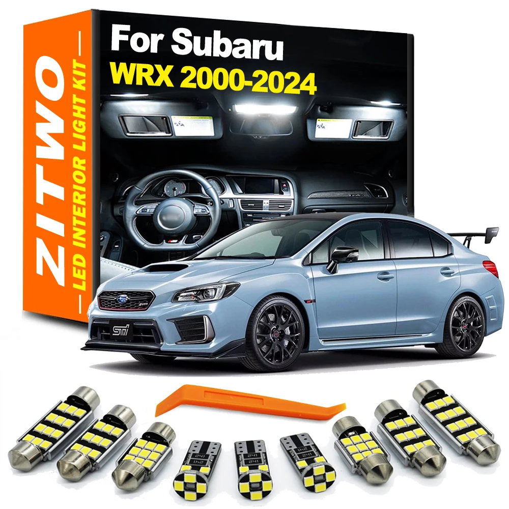 Zitwo двойной комплект внутреннего освещения лампы для Subaru WRX STI 2000-2024 автомобильные