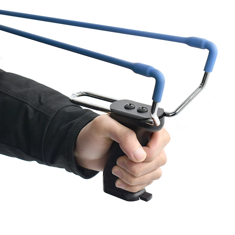 Новый профессиональный охотничий рогатка для стрельбы спортивным снаряжением для взрослых, отдыха и игрушка с ручкой, на которую можно поместить боеприпасы.